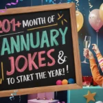 Month of January Jokes & Puns to Start the Year!