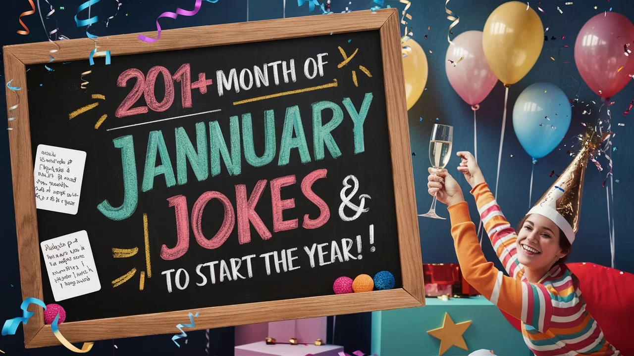 Month of January Jokes & Puns to Start the Year!