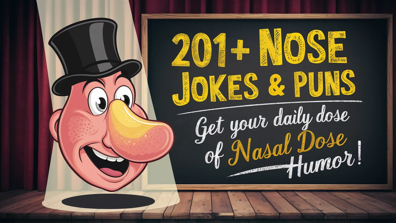 Nose Jokes & Puns: Get Your Daily Dose of Nasal Humor!