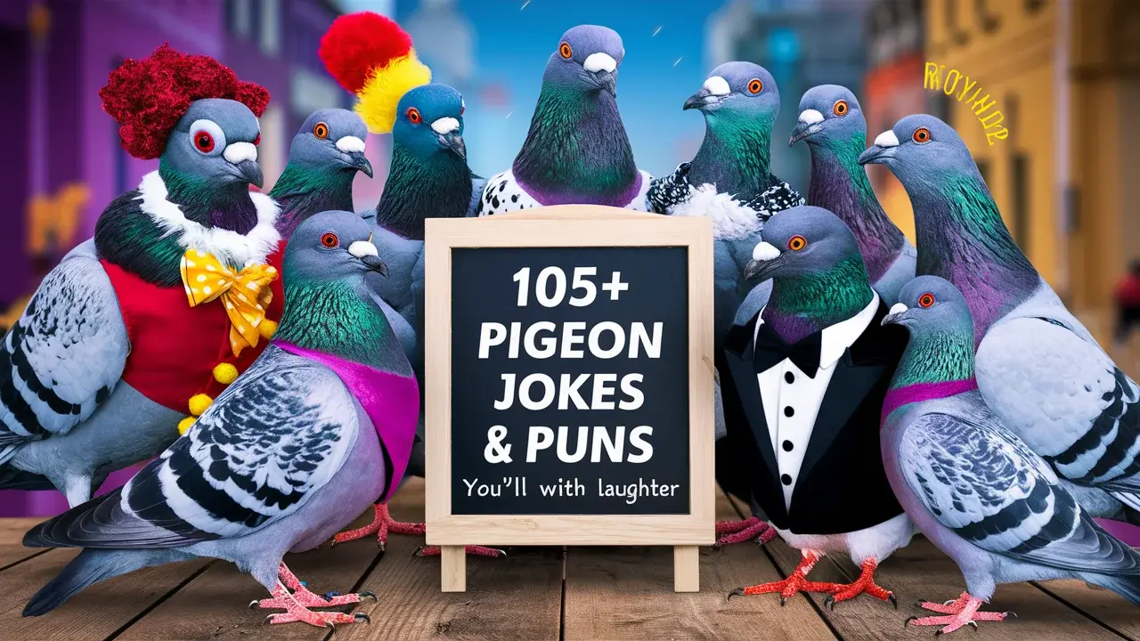 Pigeon Jokes & Puns: You’ll Coo With Laughter