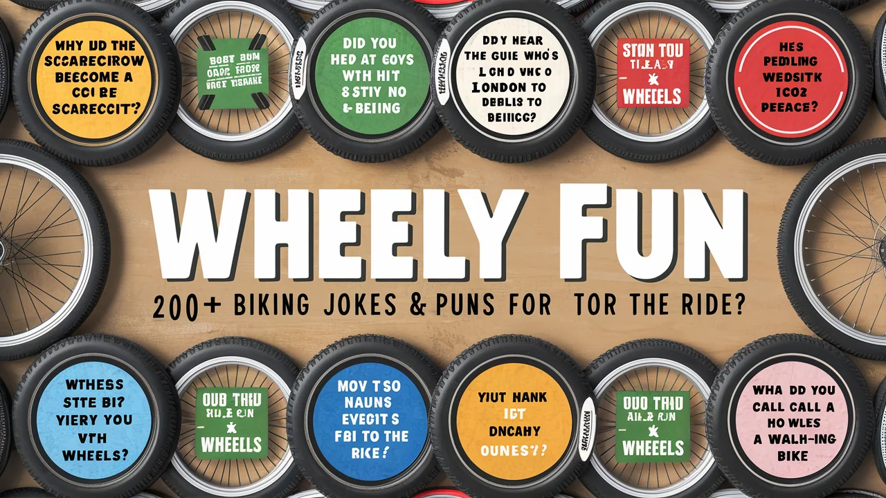 Wheely Fun: Biking Jokes & Puns for the Ride